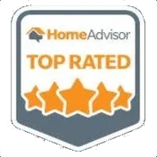 HomeAdvisor Top Rated badge