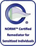 NORMI Certified Remediator for Sensitized Individuals badge
